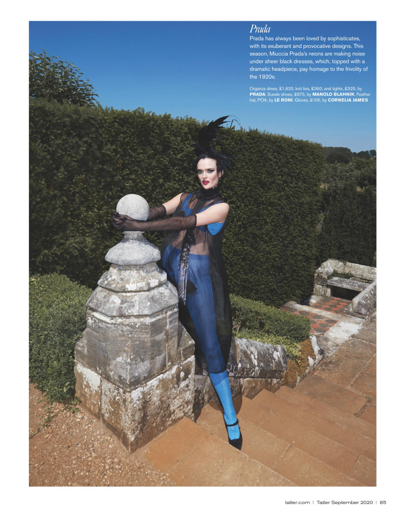 Sam Rollinson featured in Shear Glamour, September 2020