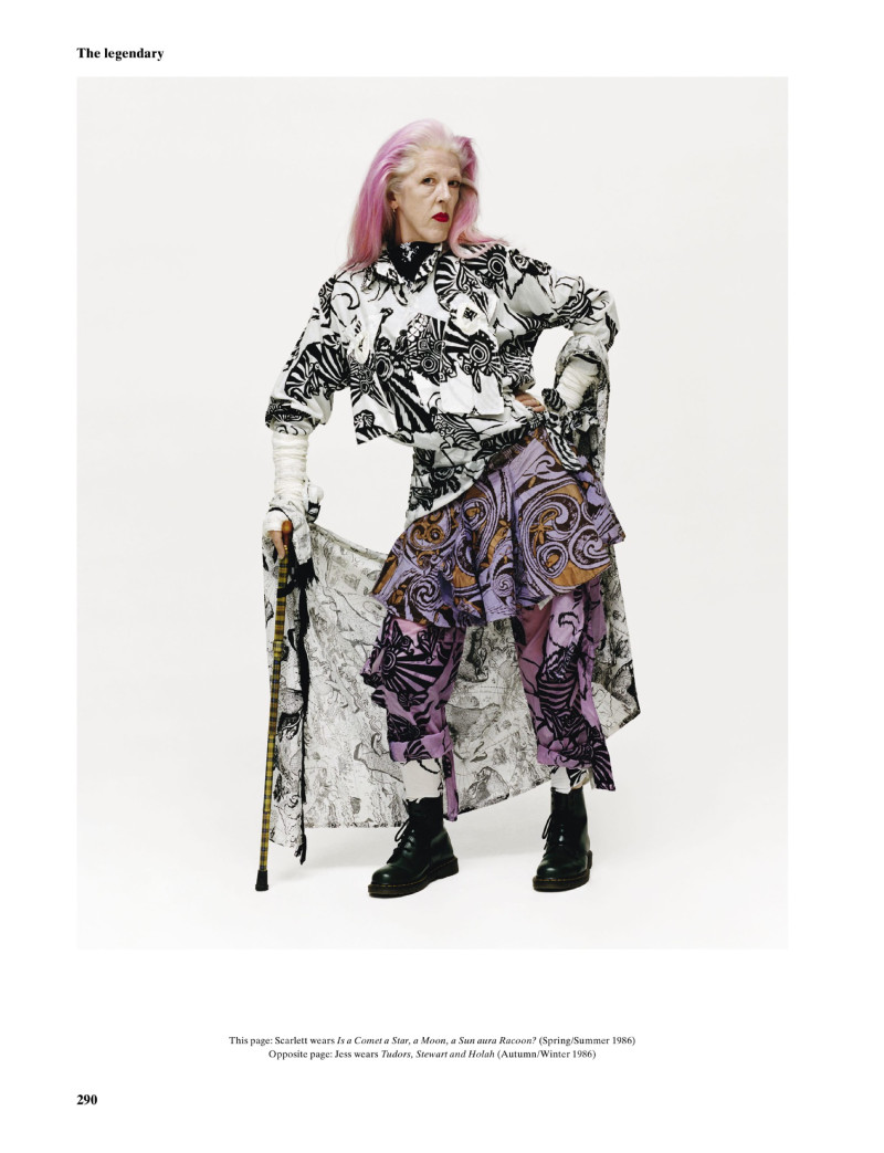 Edie Campbell featured in The Legendary: BodyMap, September 2018