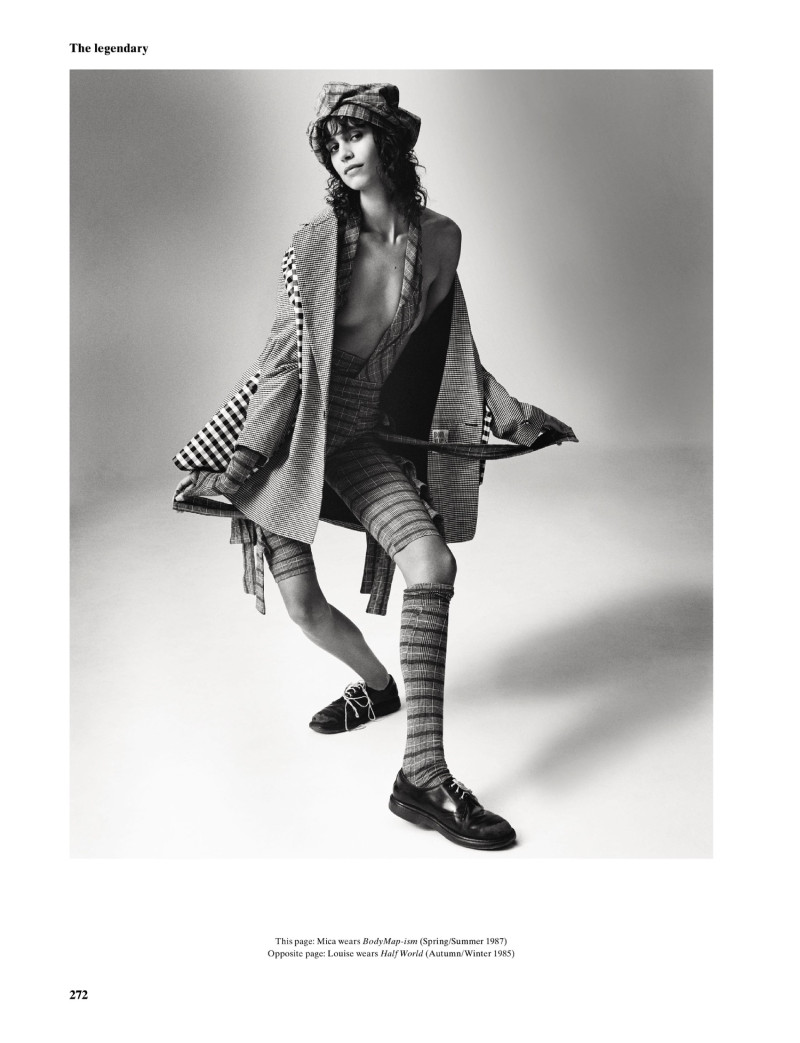 Edie Campbell featured in The Legendary: BodyMap, September 2018