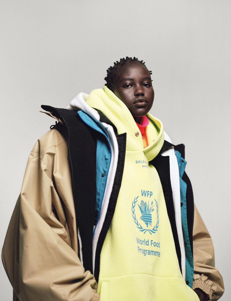 Adut Akech Bior featured in How Fashion Can Change The World, September 2018