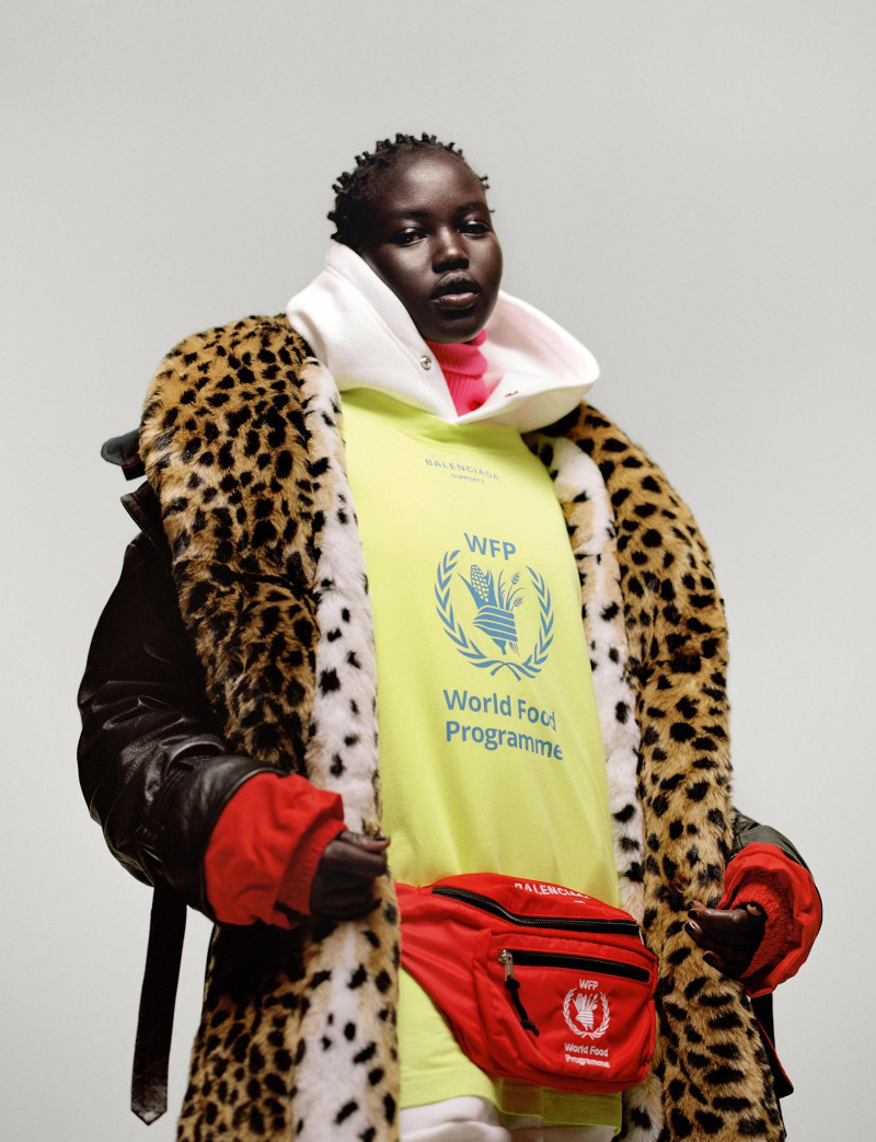 Adut Akech Bior featured in How Fashion Can Change The World, September 2018