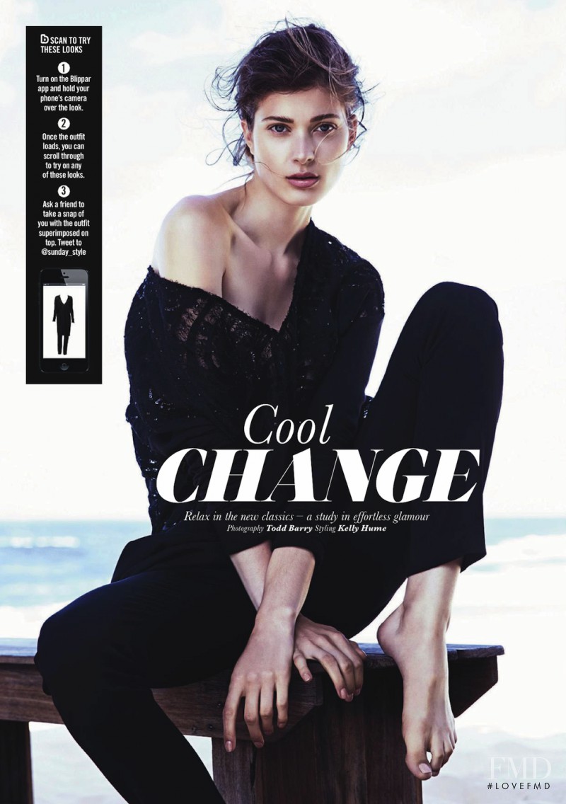 Larissa Hofmann featured in Cool Change, May 2013