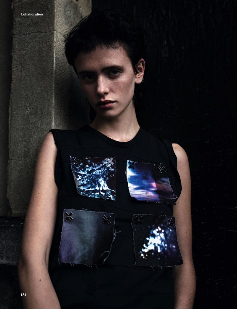 Ilona Desmet featured in Collaboration: The Xx X Raf Simons, September 2019