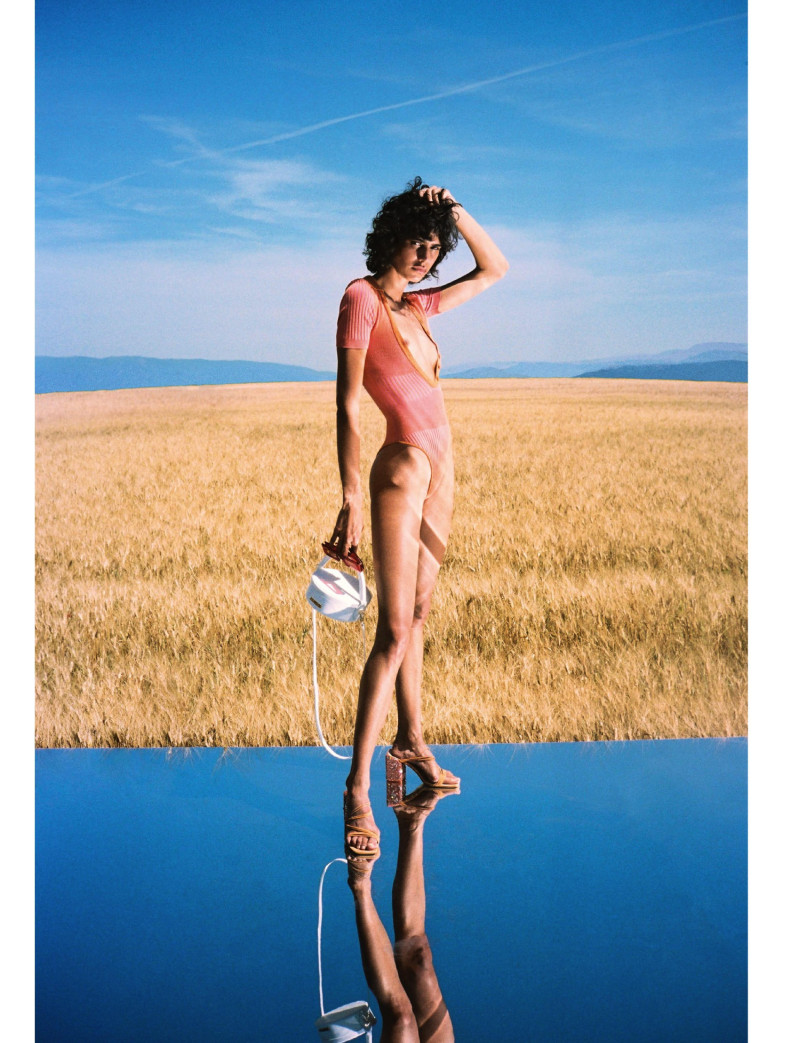 Mica Arganaraz featured in Jacquemus Spring/Summer 2020, September 2019
