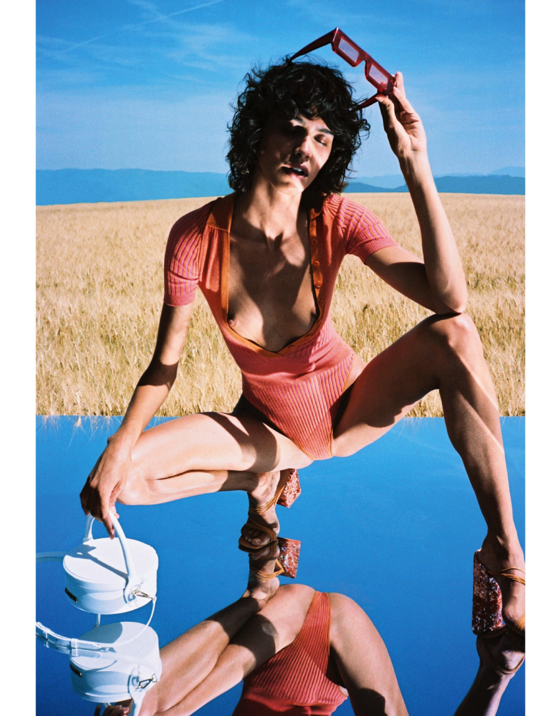 Mica Arganaraz featured in Jacquemus Spring/Summer 2020, September 2019