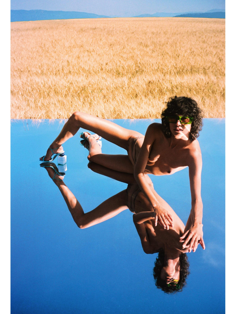 Mica Arganaraz featured in Jacquemus Spring/Summer 2020, September 2019