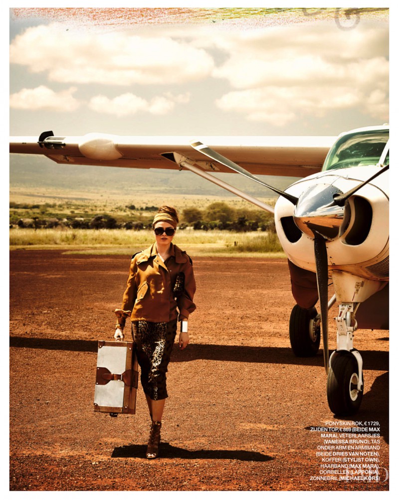 Sophie Vlaming featured in Out Of Africa, June 2013