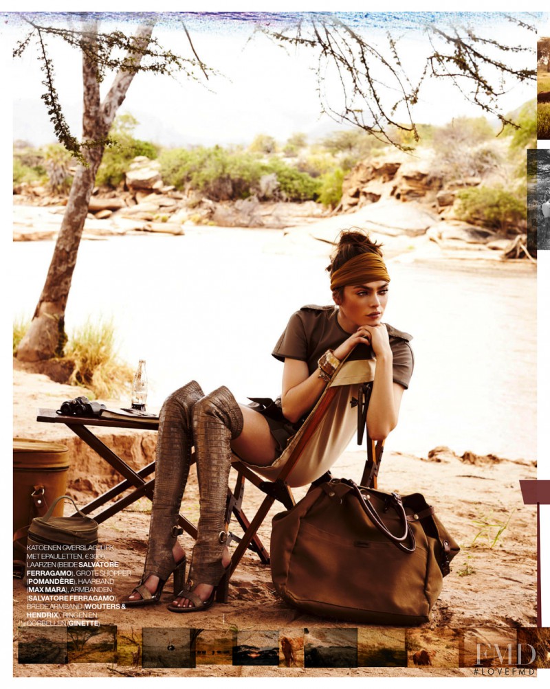 Sophie Vlaming featured in Out Of Africa, June 2013