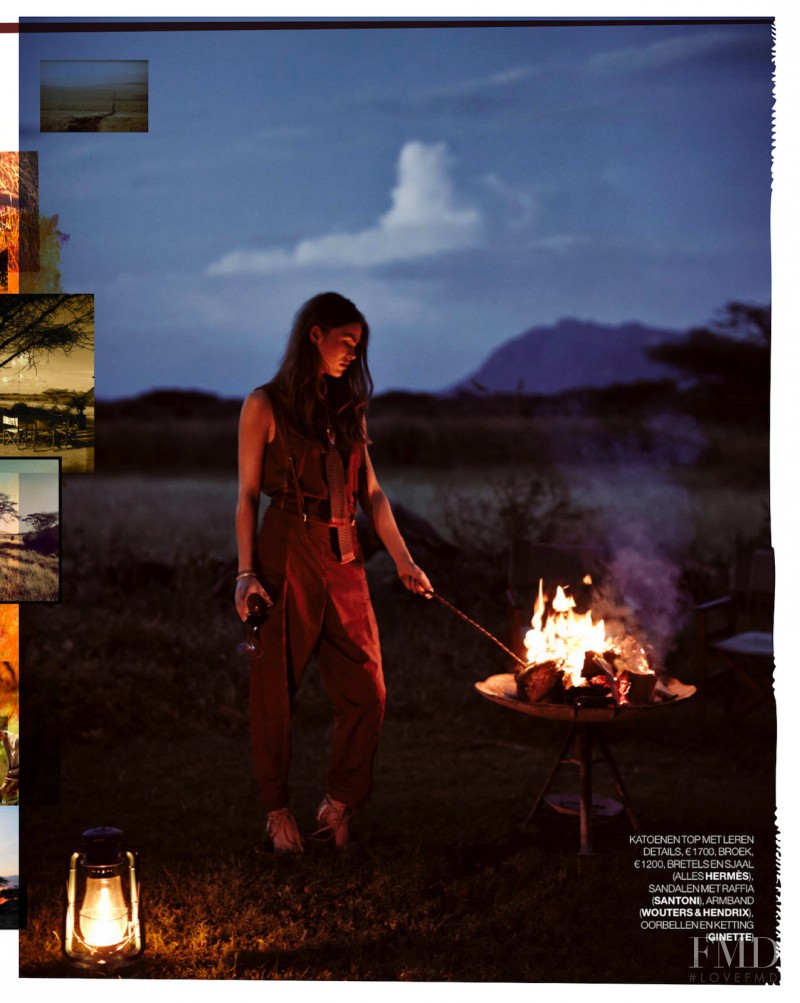 Sophie Vlaming featured in Out Of Africa, June 2013