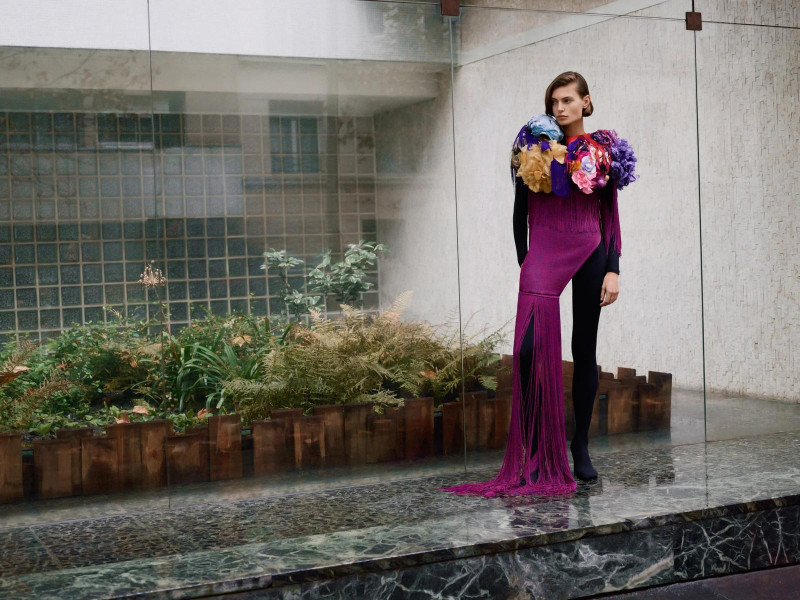 Georgina Grenville featured in Self Service x Horst Diekgerdes, March 2024