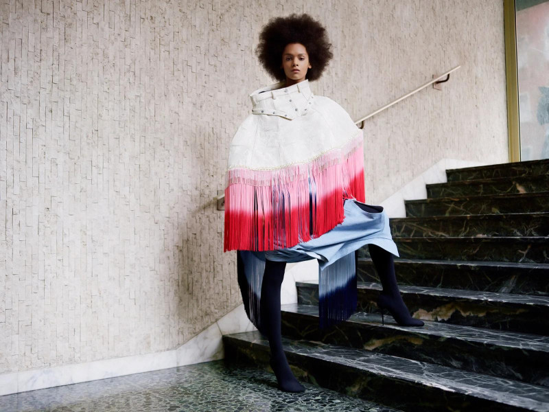 Georgina Grenville featured in Self Service x Horst Diekgerdes, March 2024