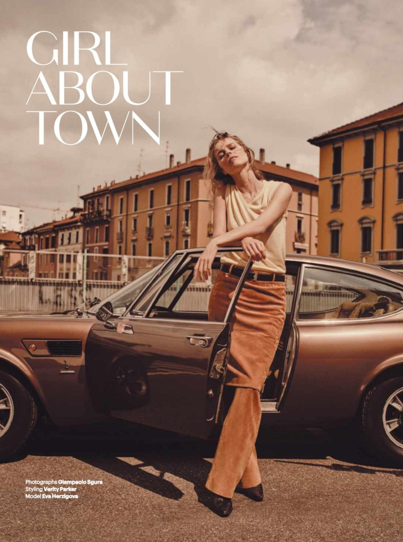 Eva Herzigova featured in Girl About Town, June 2024