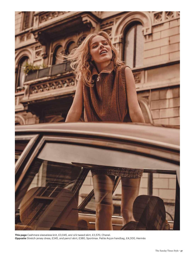 Eva Herzigova featured in Girl About Town, June 2024