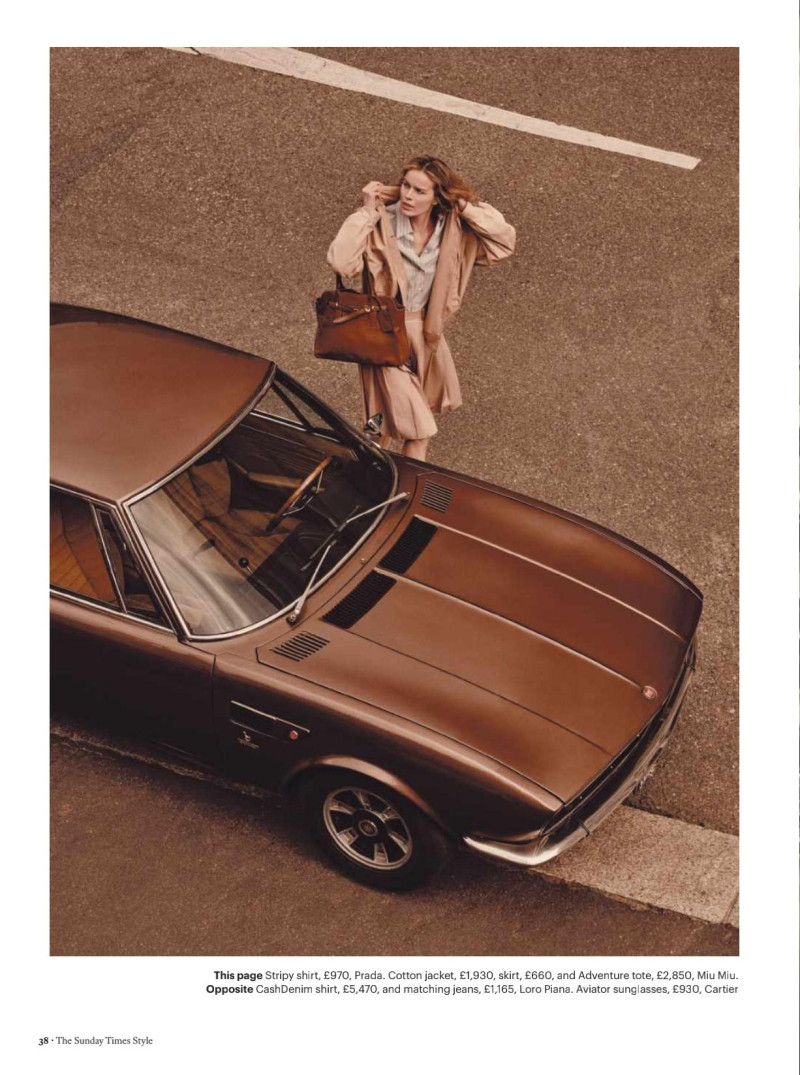 Eva Herzigova featured in Girl About Town, June 2024