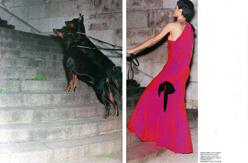 Czara, YSL Haute Couture, October 2002