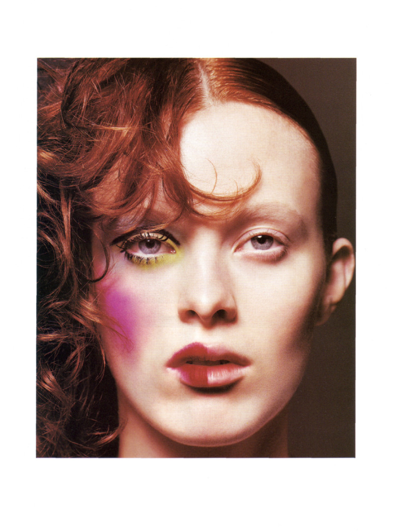 Karen Elson featured in Fin De Ciécle Boudoir, June 2002