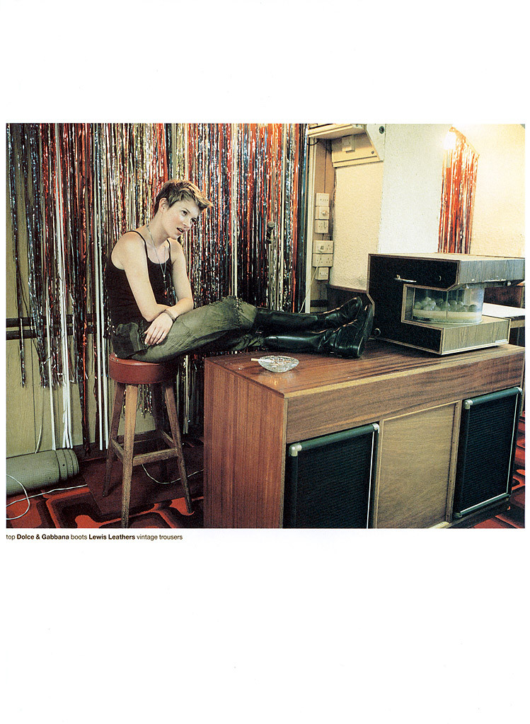 Kate Moss featured in Kate, October 2001