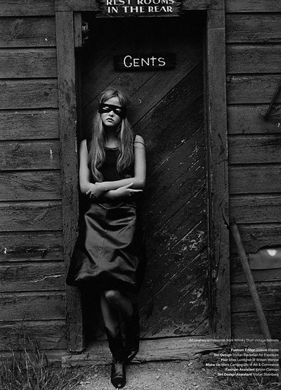 Devon Aoki featured in Helmut Lang, November 2000