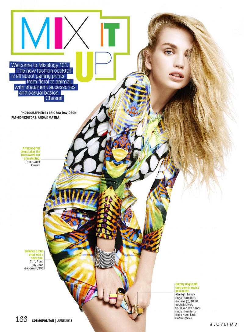 Diana Farkhullina featured in Mix It Up, June 2013