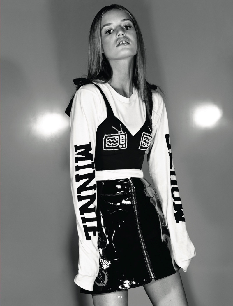 Georgia May Jagger featured in Mad About Minnie, March 2015