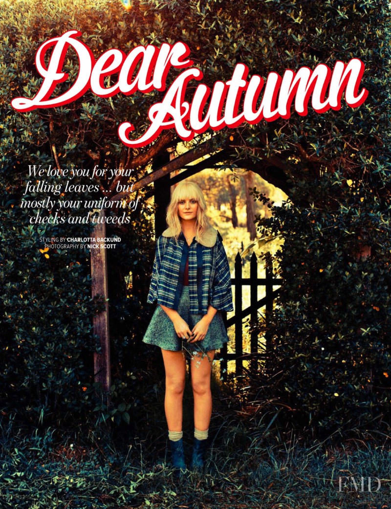 Dear Autumn, June 2013