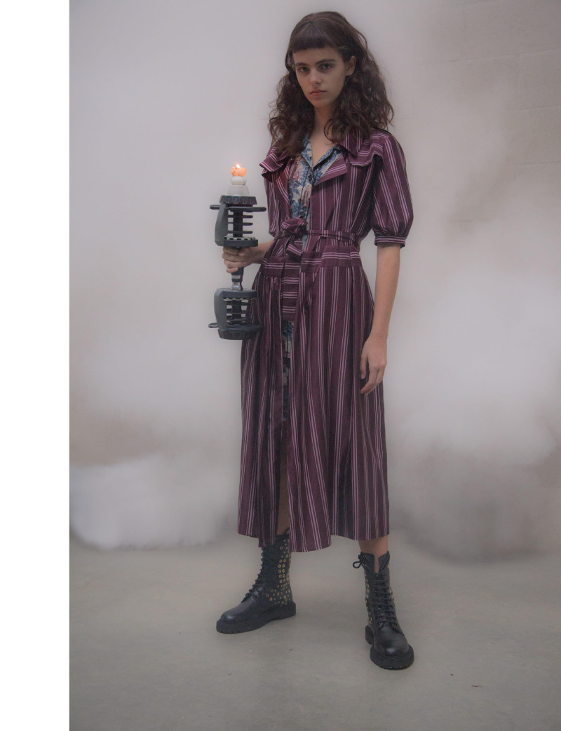 Maya Gunn featured in Work In Progress: Burberry, May 2016