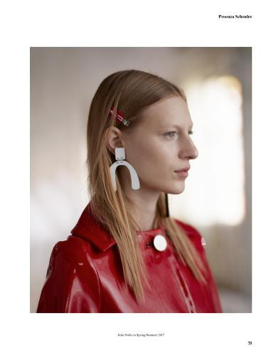 Julia Nobis featured in The Women Of Proenza Schouler, April 2017