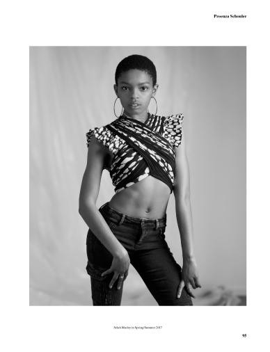 Julia Nobis featured in The Women Of Proenza Schouler, April 2017