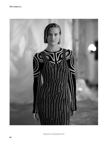 Julia Nobis featured in The Women Of Proenza Schouler, April 2017
