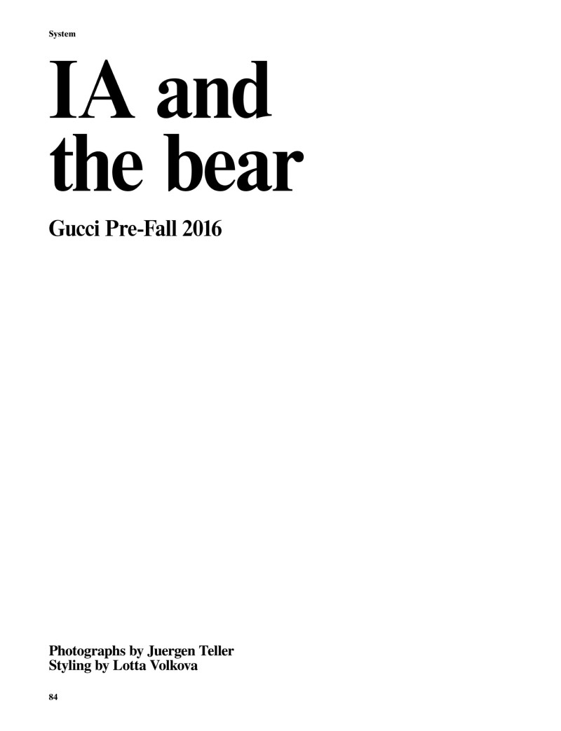 Ia and the Bear, March 2016