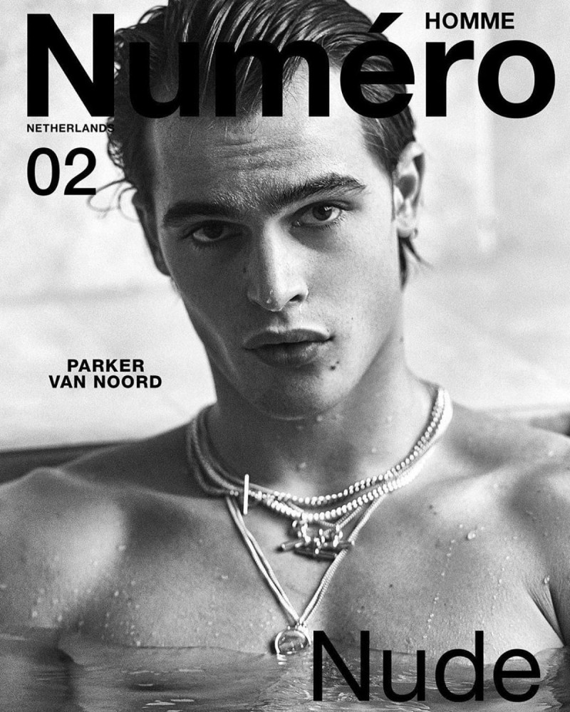 Parker van Noord featured in Nude, March 2020