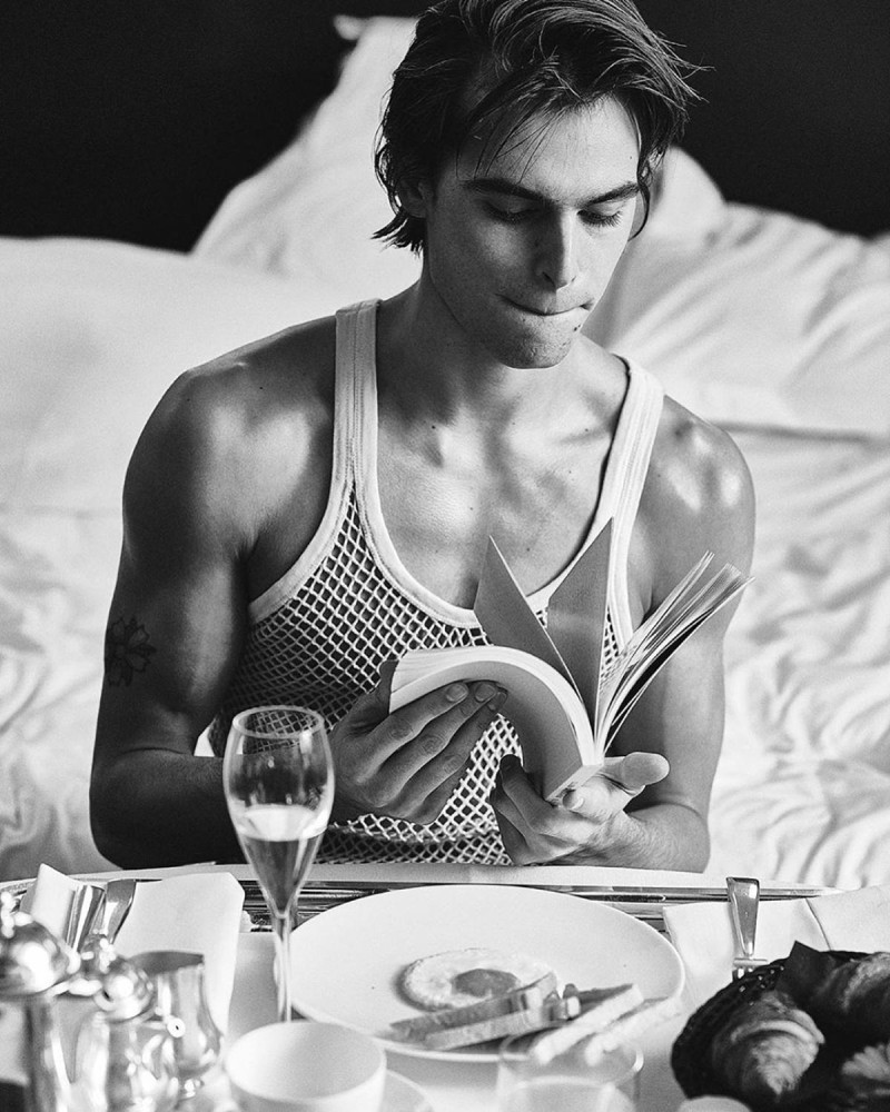 Parker van Noord featured in Nude, March 2020