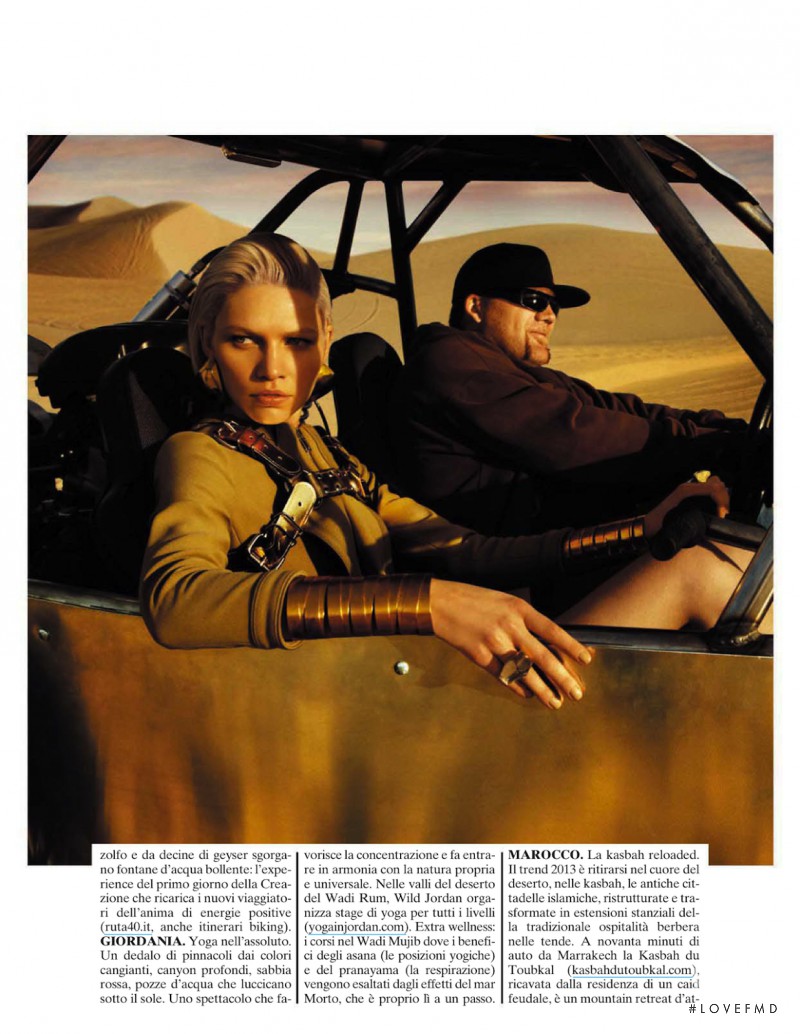 Aline Weber featured in Desert Experience, May 2013