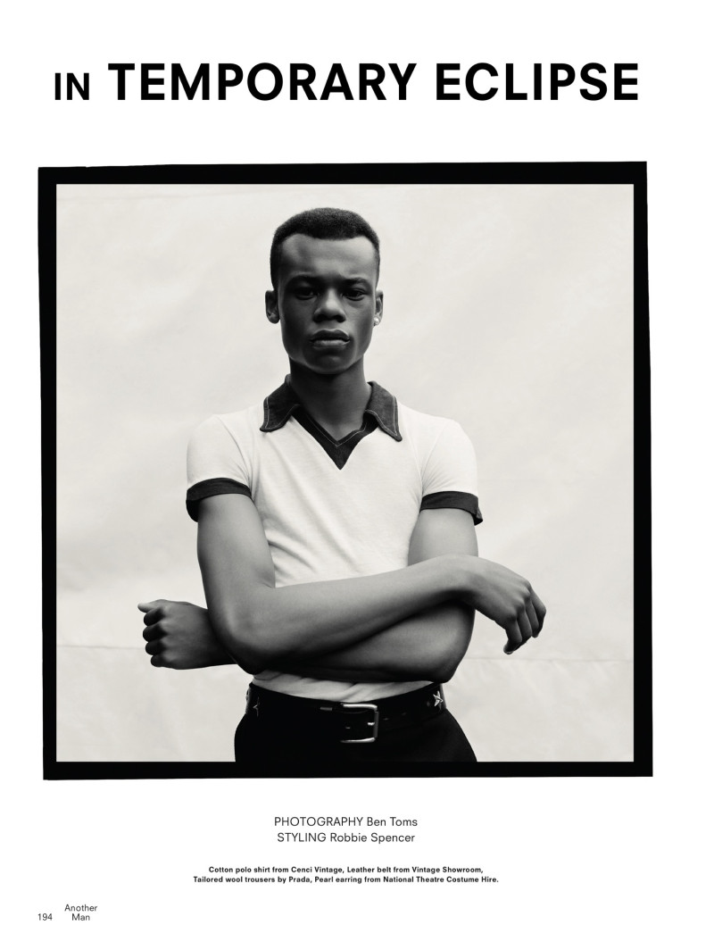 Lamine Faty featured in In Temporary Eclipse, September 2019