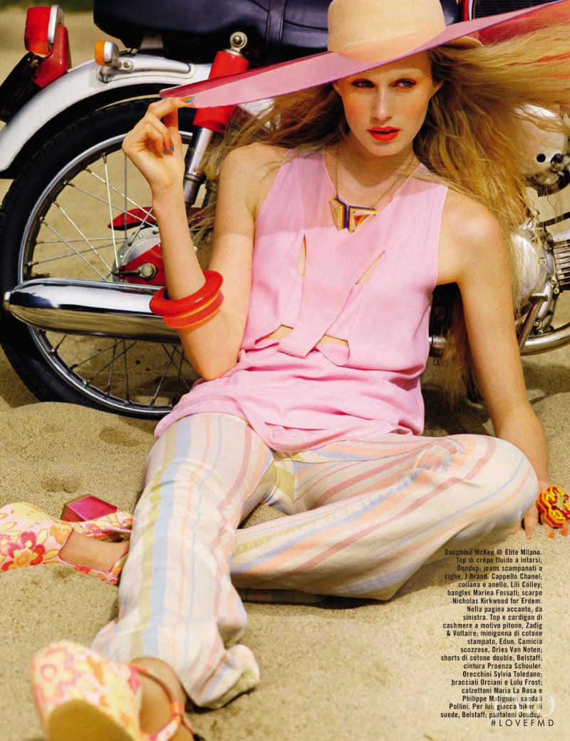 Dauphine McKee featured in Vogue Suggestions, May 2013