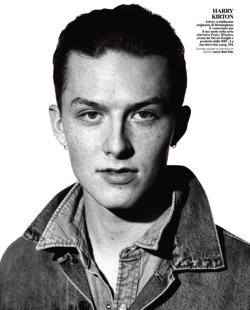 Lila Grace Moss featured in Harry Kirton and Many Others by David Bailey, April 2020