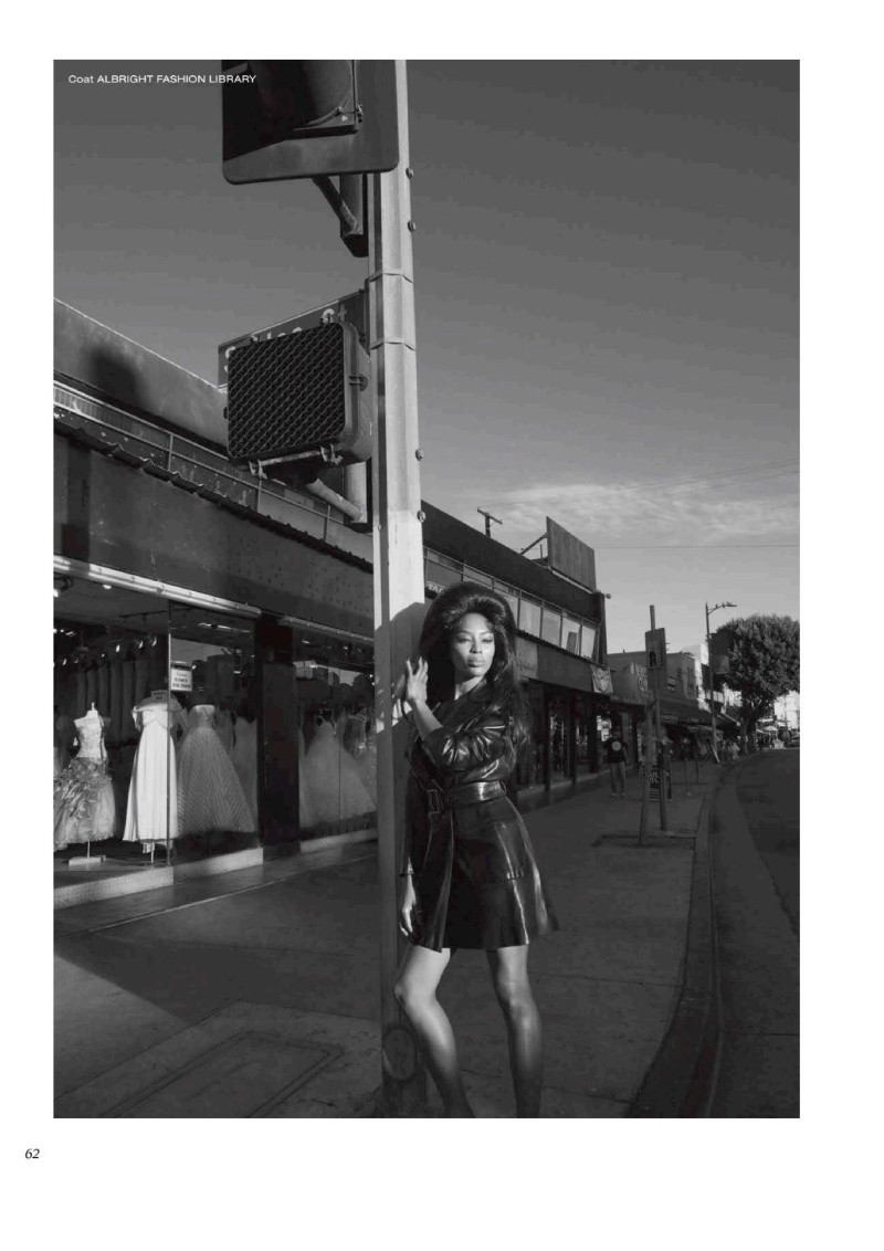 Naomi Campbell featured in The Power of Three, March 2020