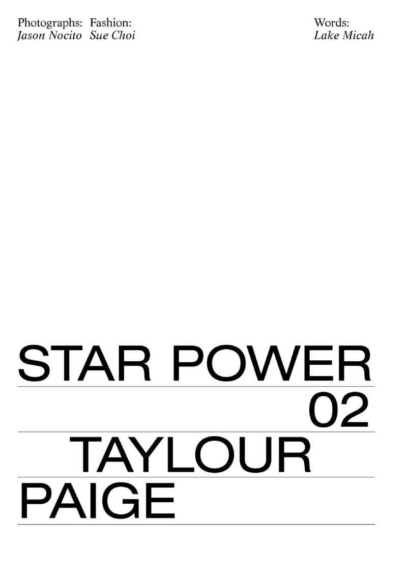 Star Power 02 Taylour Paige, March 2020