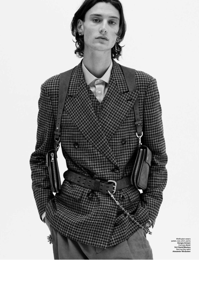 Wellington Grant featured in Preppy Punk, March 2020