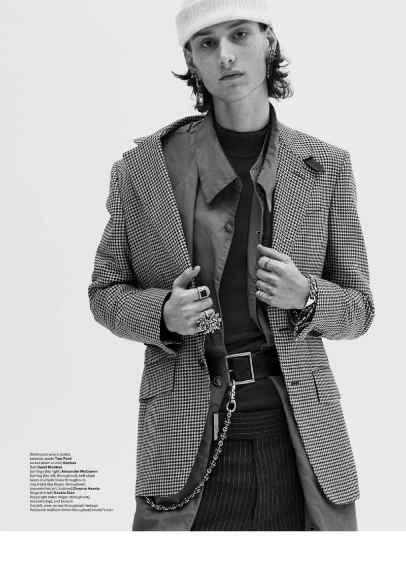 Wellington Grant featured in Preppy Punk, March 2020