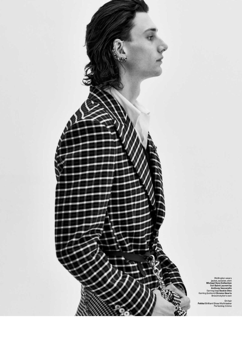 Wellington Grant featured in Preppy Punk, March 2020