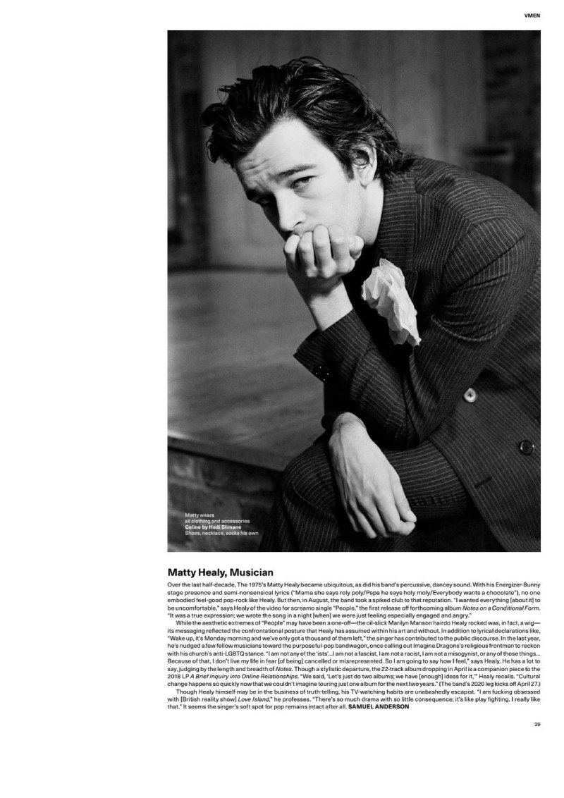 VMen Spring/Summer 2020, March 2020