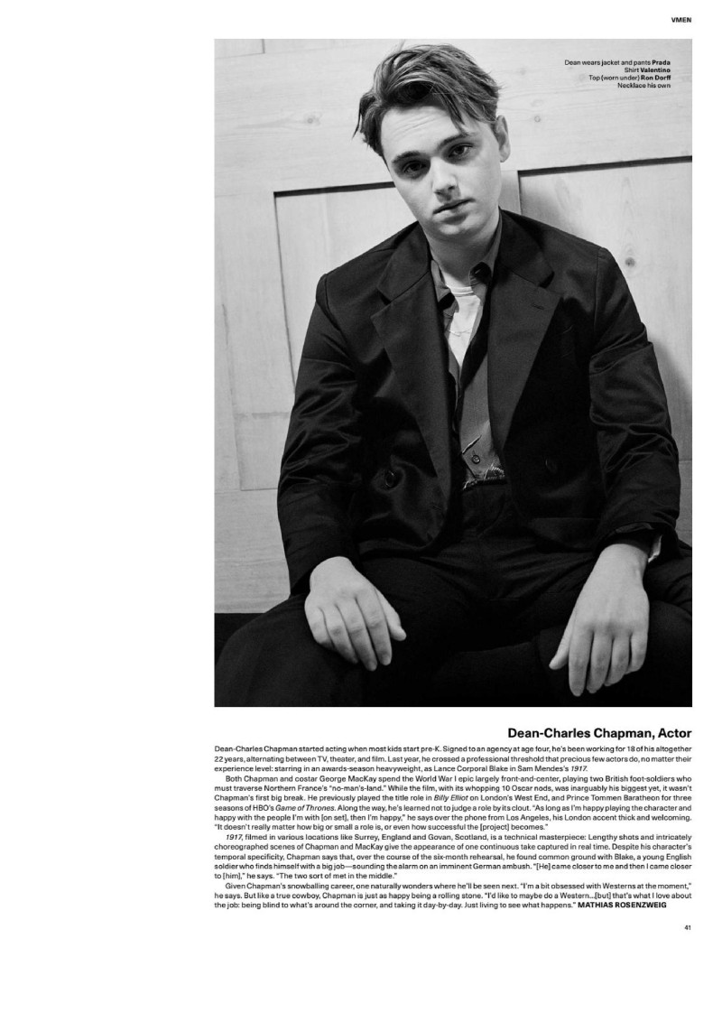 VMen Spring/Summer 2020, March 2020