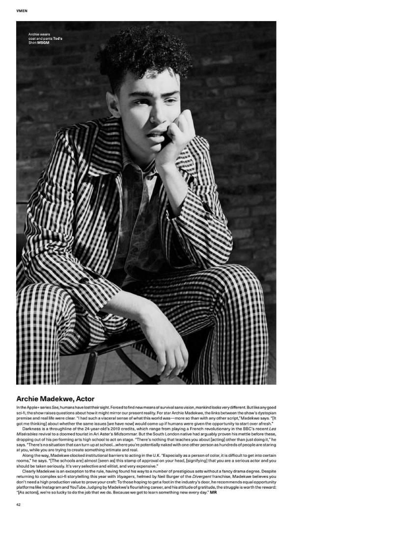 VMen Spring/Summer 2020, March 2020