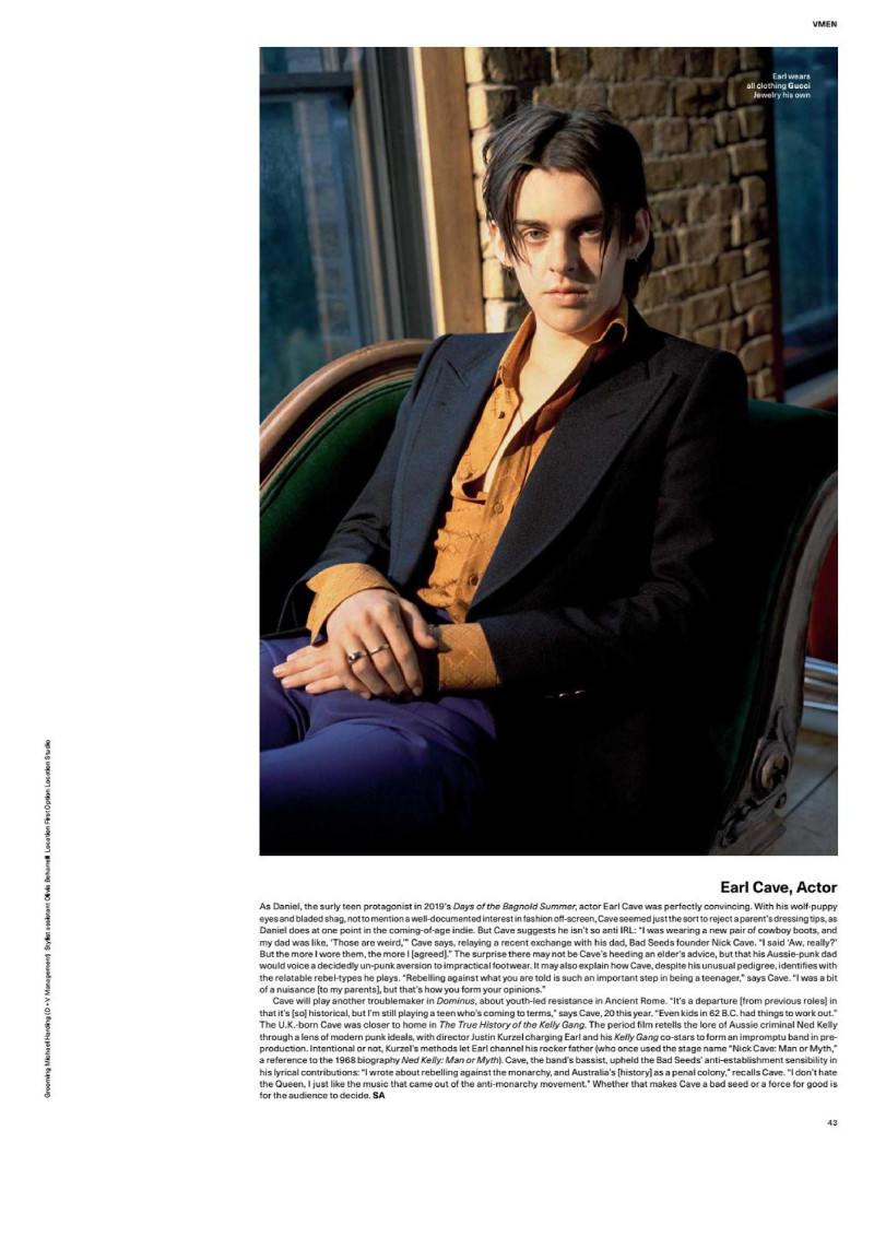 VMen Spring/Summer 2020, March 2020