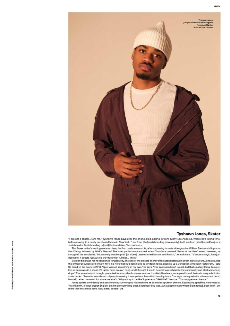 VMen Spring/Summer 2020, March 2020