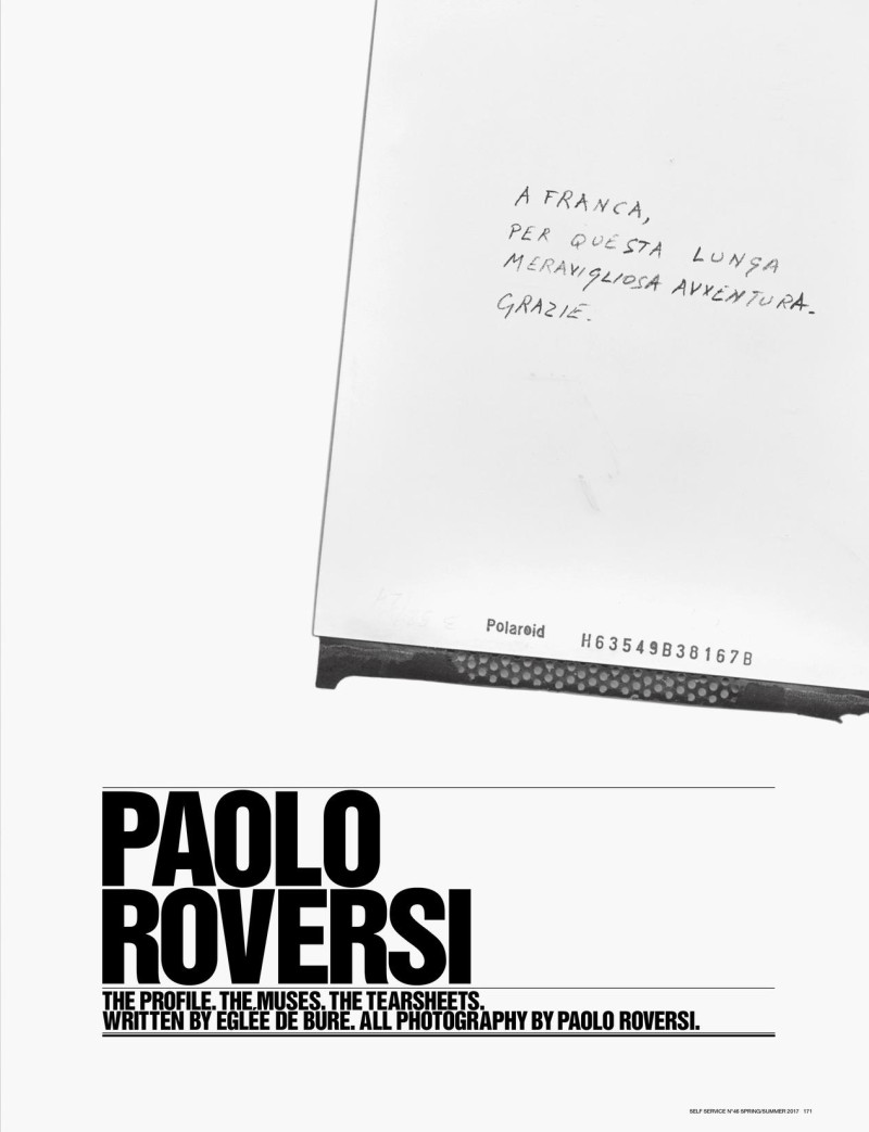 The Paolo Profile, March 2017