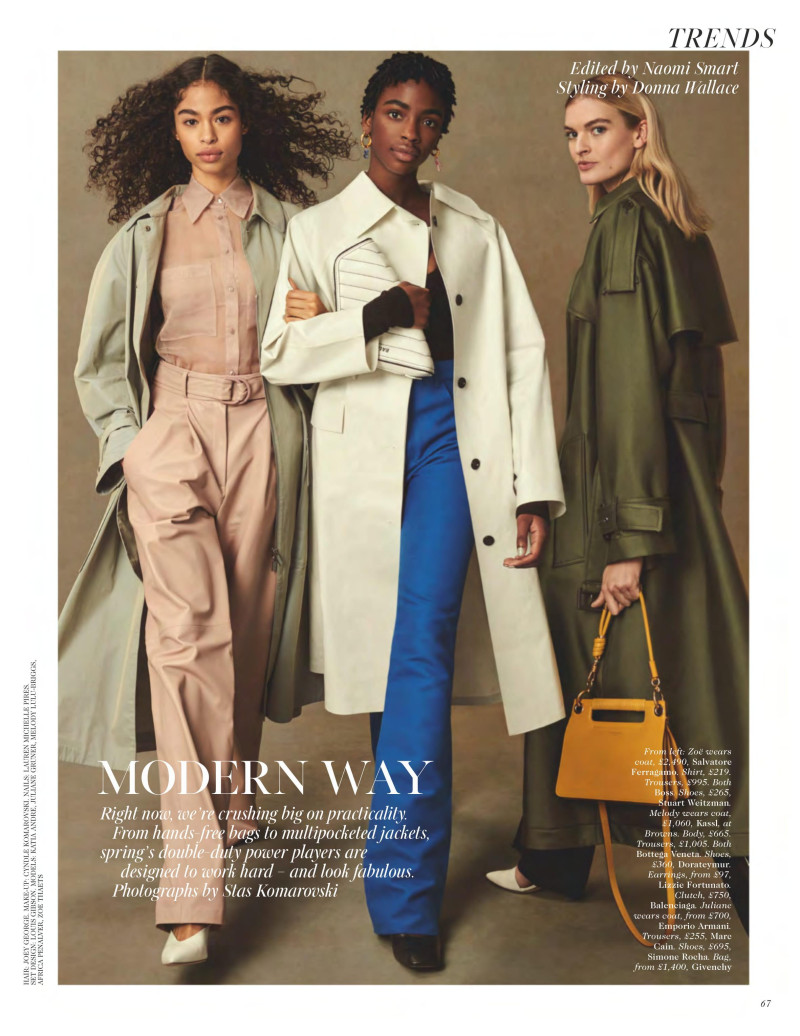 Juliane Grüner featured in Modern Way, April 2019