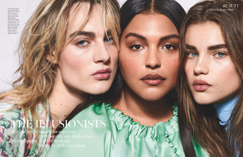 Paloma Elsesser featured in The Illusionists, April 2019