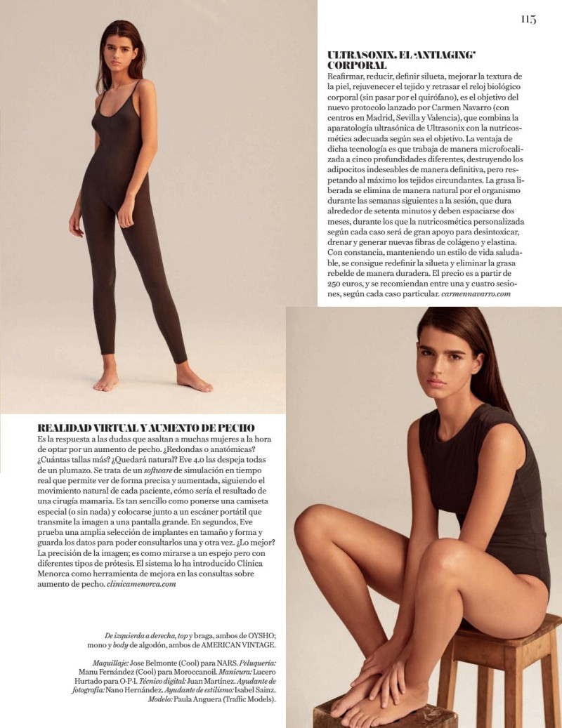 Paula Anguera featured in Cuerpo De Elite, March 2020